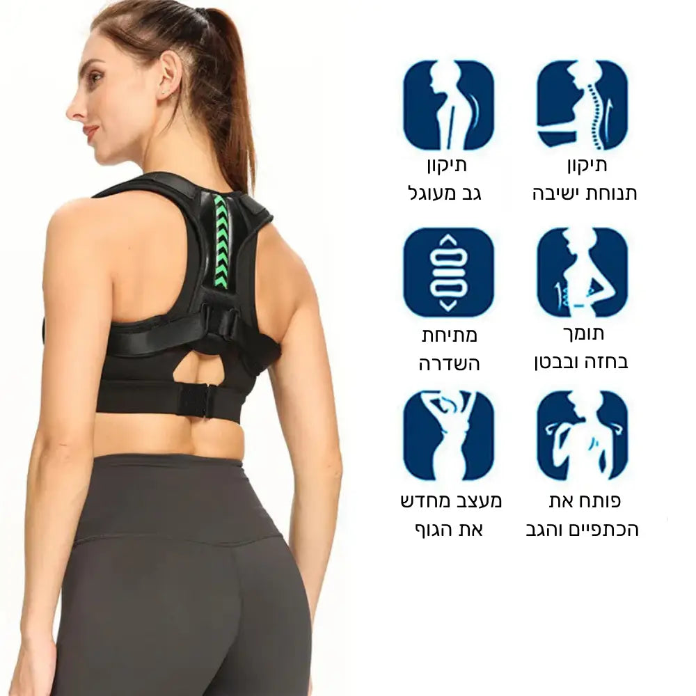 שיפור היציבה – הדרך שלך לאיכות חיים טובה יותר