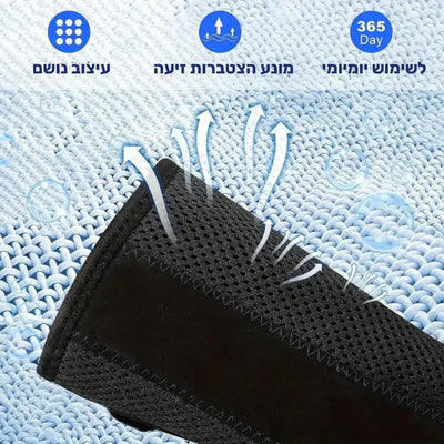פיור קומפורט גריפ סופורט – תומך אורטופדי חכם לכף היד