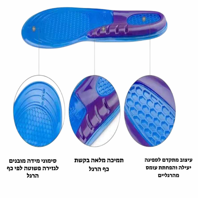 פיור קומפורט מדרסי סטפ פרו - פתרון חכם לעמידה ממושכת