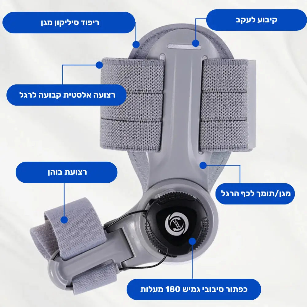 פיור קומפורט פוט אליינר – סד אורטופדי לתיקון והקלה על בוניונים
