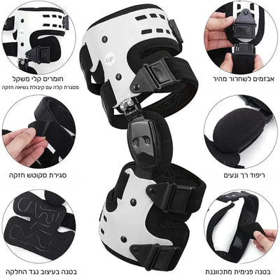 פיור קומפורט ברייס פרו – תומך ברך אורטופדי לתנועה בטוחה וללא כאבים
