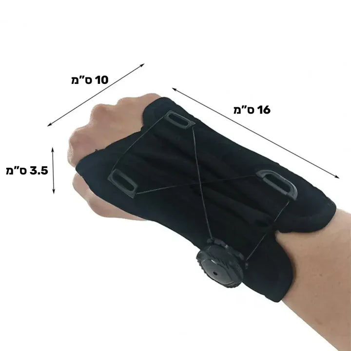 פיור קומפורט גריפ סופורט – תומך אורטופדי חכם לכף היד