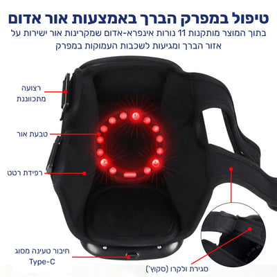 פיור קומפורט ברך תרפיה – מכשיר חכם לטיפול בכאבי ברכיים