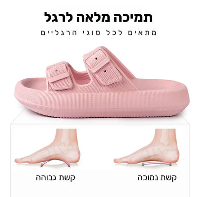 פיור קומפורט פלו סטפס - כפכפי נוחות אורטופדיים