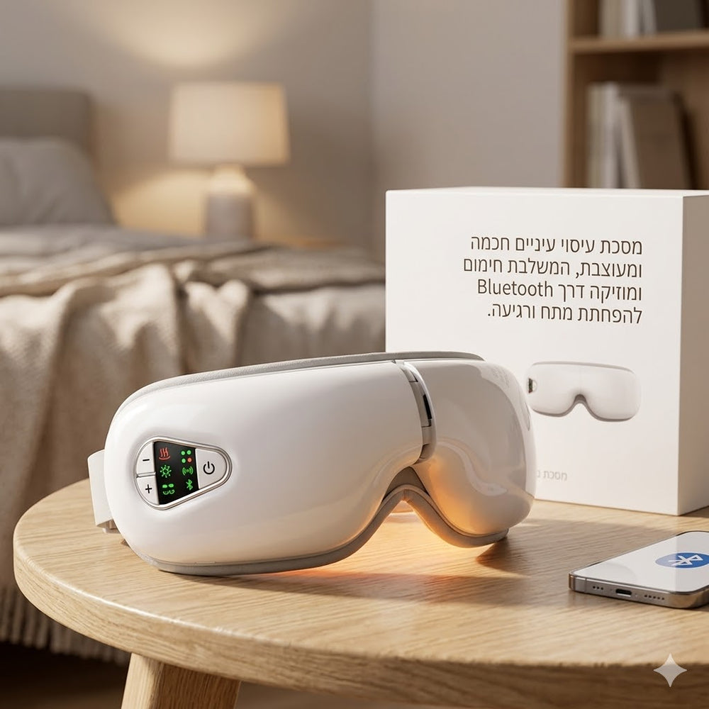 🎵 עיסוי חכם עם Bluetooth ומוזיקה